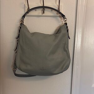 Kate Spade Mint Green Leather Hobo Bag